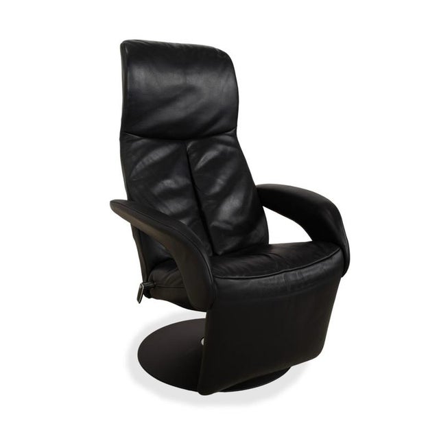 Symphony Armchair in Black Leather from Jori For Sale - Image 16 of 16