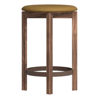 Walnut Principal Counter Stool by Bodil Kjaer for Grade For Sale