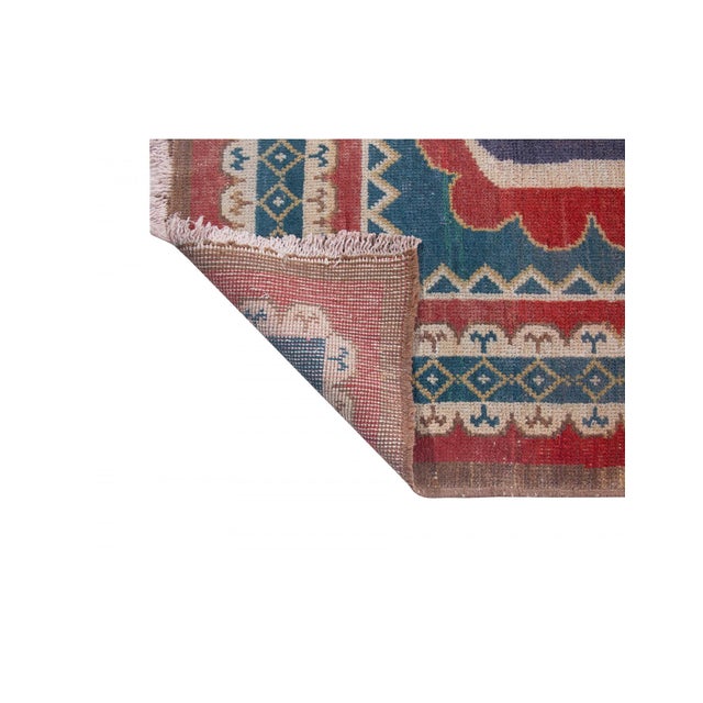 Decorative Unique Vintage Samarkand Rug - 7`10" X 10`2" For Sale - Image 4 of 6