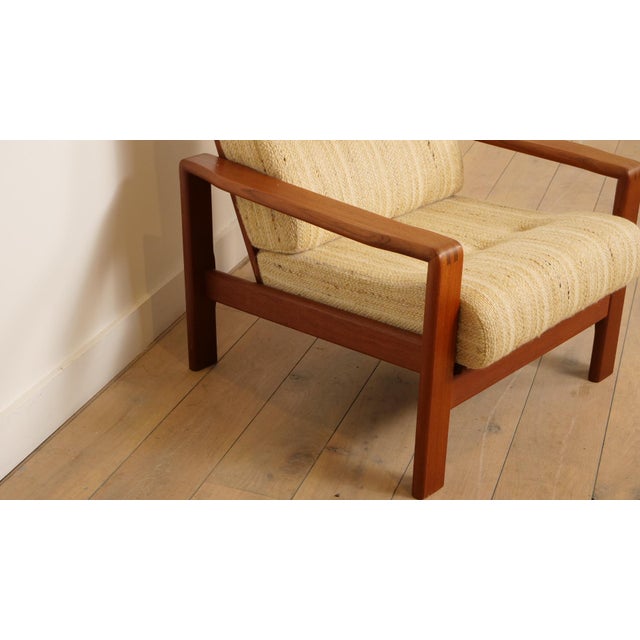 Vintage Teak Lounge Chair, 1960s For Sale - Image 3 of 15