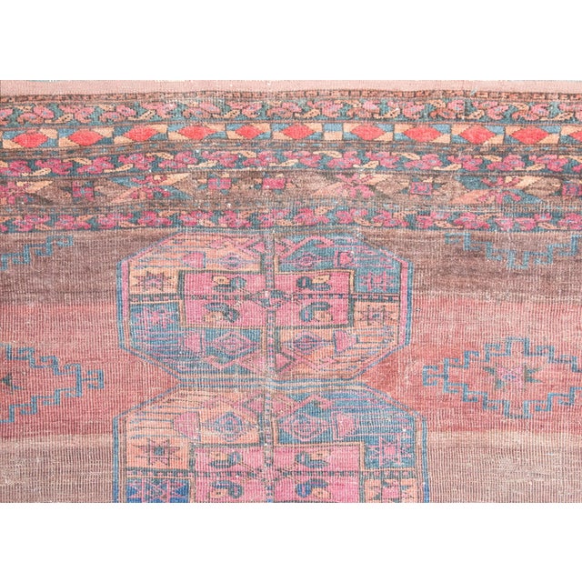 Early 20th Century Afghani Bashir Rug For Sale - Image 10 of 16
