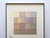 This Sol LeWitt very rare vintage 1978 Mid Century Modernist lithograph print custom framed museum exhibition poster "...