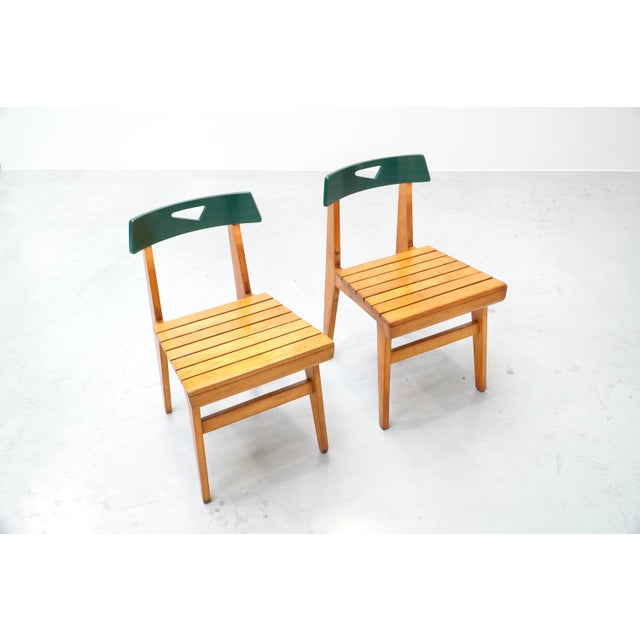 Green Chair by Lucien Engels for Home Emile Vandervelde II, Belgium, 1954 For Sale - Image 14 of 14