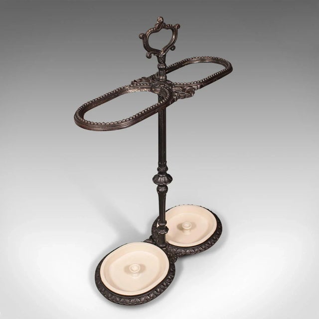 Victorian 1900s Antique Victorian French Decorative Stick Stand For Sale - Image 3 of 13