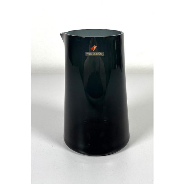 Blue Glass Jug from Wiesenthalhütte For Sale - Image 8 of 8