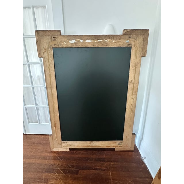 Wood Large Art Deco Mirror For Sale - Image 7 of 9