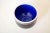 2000 - 2009 Black, White and Cobalt Blue Ceramic Abstract Bowl Signed Goldenberg For Sale - Image 5 of 11