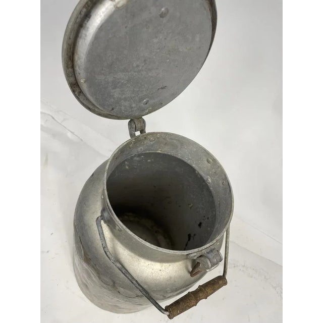 1950s Milk Bin in Aluminum, 1950s For Sale - Image 5 of 8
