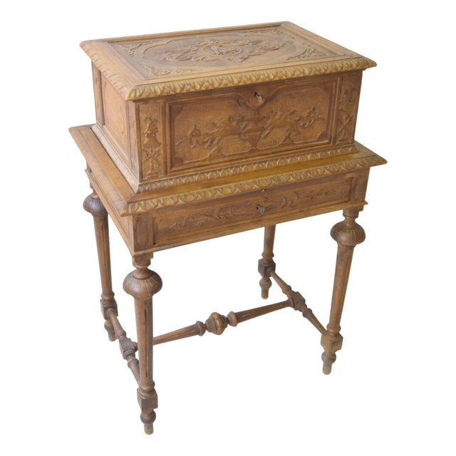 Silver Cutlery Set with Carved Wooden Box, 1890s, Set of 153 For Sale