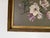 Lavender Vintage Magnolia Blossom Still Life Oil on Board Painting in Ornate Gold Wood Frame For Sale - Image 8 of 12