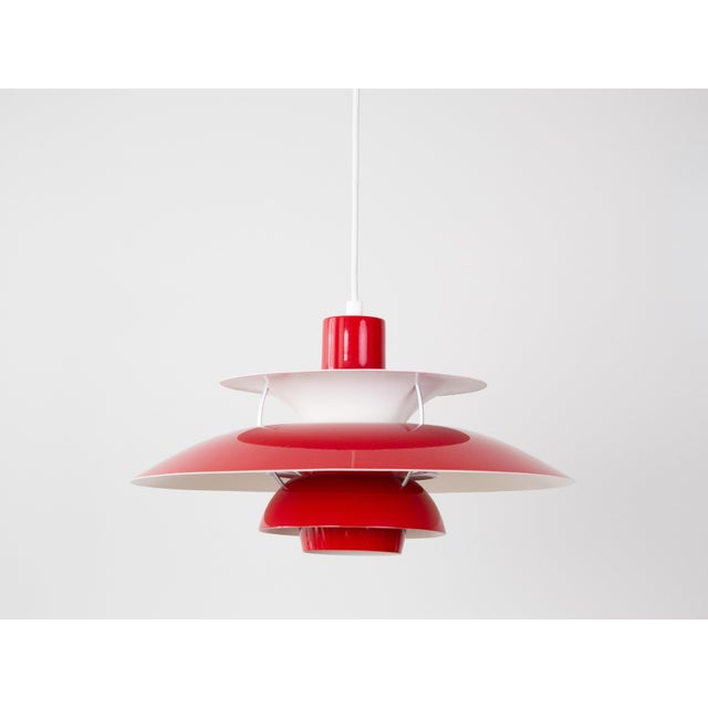 Vintage Danish PH 5 Lamp by Poul Henningsen for Louis Poulsen, 1990s For Sale - Image 9 of 9