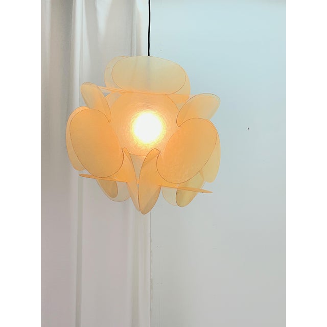 Early edition ‘plan’ large pendant lamp, designed by enrico botta in 1968 and produced by sundown, italy. the 'plan'...