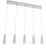 White Meteoriti Di Metallo Pendant Light in Aluminum and Acrylic by Jago For Sale