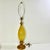 Hollywood Regency 1950s Vintage Italian Venetian Swirled Opaline Glass Table Lamp With Gold Florentine Base. After Galliano Ferro For Sale - Image 3 of 14