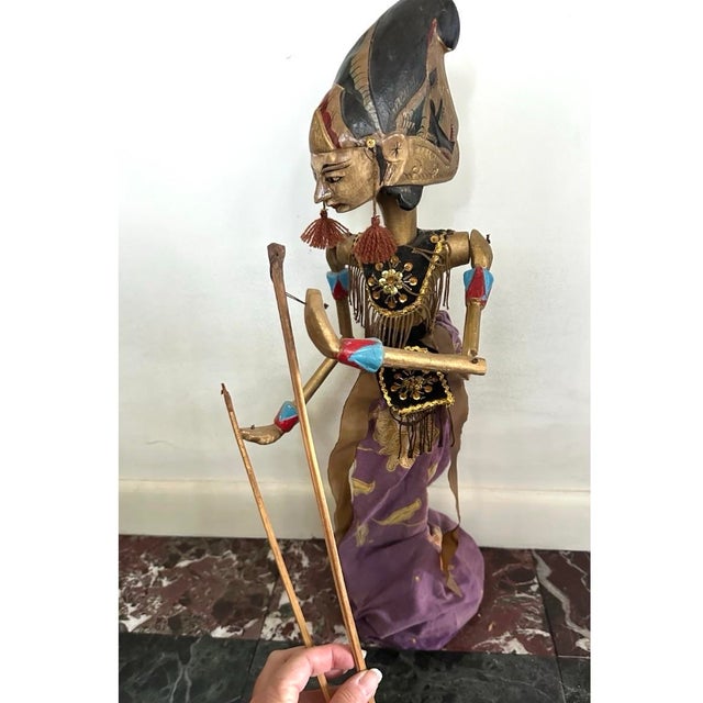 Origin / Culture Javanese Folk Art — Made in Indonesia. Era-- purchased in Bali in the late 1980s. Object Type Wayang...