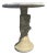 Vintage Mid-Century Ornate Marble (Style) Cherub Accent Table or Pedestal Shabby Chic, Neoclassical, and Maximalist For Sale