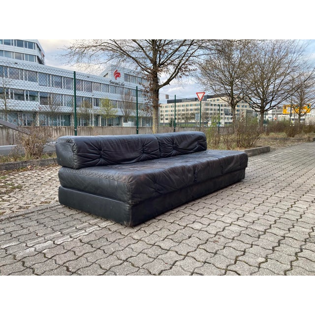 Mid-Century Modern Leather Atrium Daybed from Wittmann, 1970s For Sale - Image 3 of 18