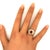 1.39 Carat Ruby Diamond Pave 18k Yellow Gold Ring, Size 5.75 For Sale - Image 9 of 9