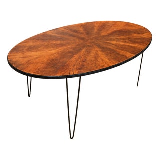 Large Oval Dining Table by Jacobsen, 1970s For Sale