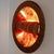 Round Red Fat Lava Ceramic Wall Light, Denmark, 1970s For Sale - Image 6 of 13