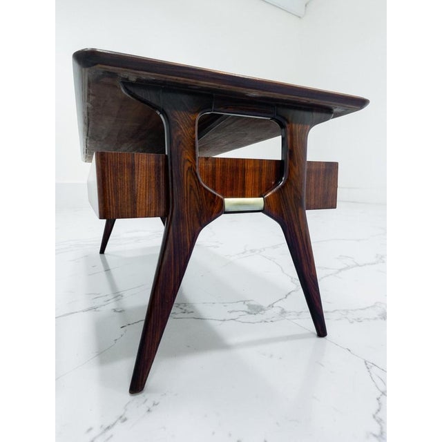 Mid-Century Modern Italian Executive Desk by Vittorio Dassi, 1956 For Sale - Image 18 of 18