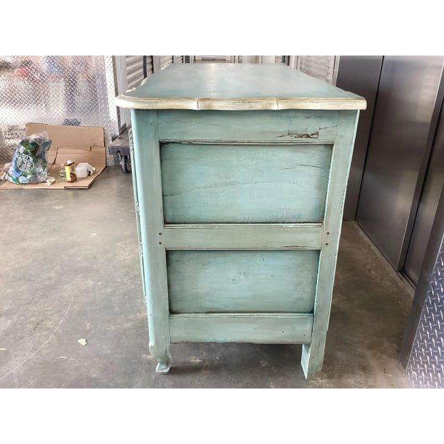 Antique French 19th C. Painted Buffet For Sale In New York - Image 6 of 9