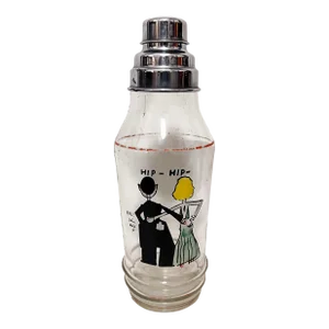 1930s Art Deco Cocktail Shaker by American Artist John Held Jr.