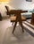 Vintage Teak & Cane Chandigarh-Style Armchair, Pierre Jeanneret Style For Sale - Image 10 of 14