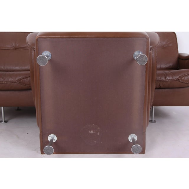 Model MS-75 Sofa and Armchair by Madsen & Schübel, 1960s, Set of 2 For Sale - Image 11 of 16