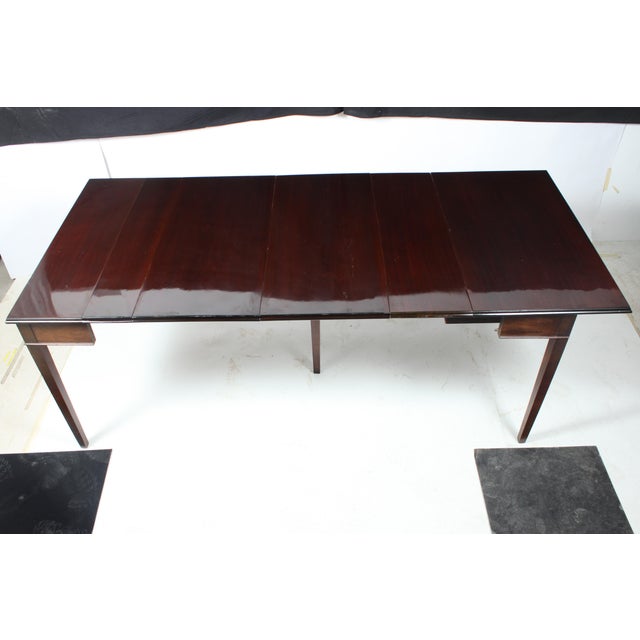 Mahogany Drop Leaf Dining Table Chairish
