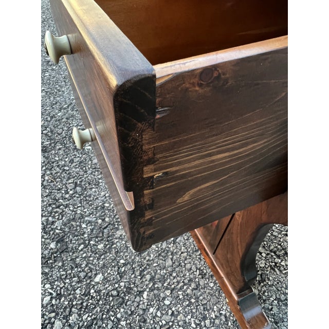 Mid 20th Century Ethan Allen Mission Style Drop Leaf Table Chairish