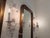 Shabby Chic Set of Three Distressed French Country Wall Sconces With Matching Large & Medium Chandeliers Available For Sale - Image 3 of 8
