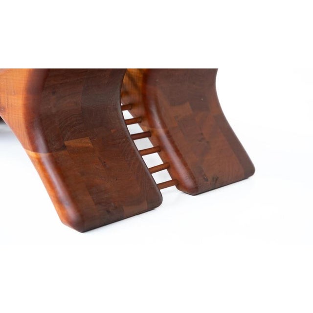 Mid-Century Coffee Table in Wood and Glass, Italy, 1960s For Sale - Image 4 of 15