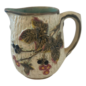 Late 19th Century Majolica Ceramic Pitcher or Creamer
