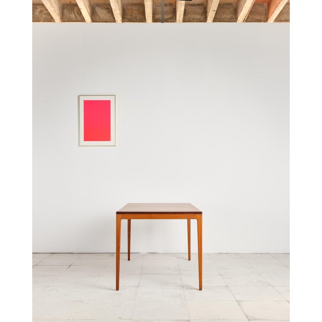 Mid-Century German Extendable Dining Table in Teak and Oak by Hartmut Lohmeyer for Wilkhahn, 1960s For Sale - Image 6 of 18