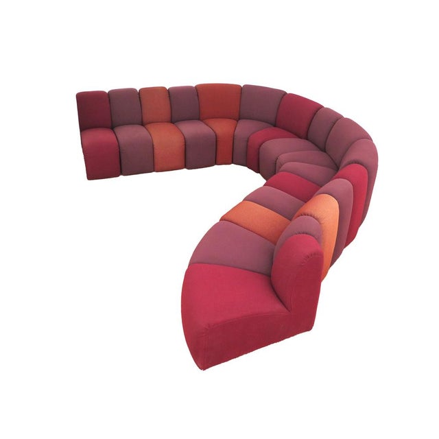 Artifort Mississippi Lounge Sofa by the Artifort Group for Artifort, 1970s, Set of 15 For Sale - Image 4 of 8