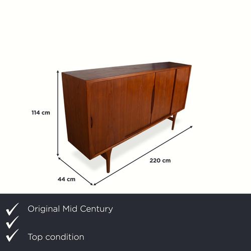 Bring home a true piece of Danish design history with this Bruno Hansen sideboard, perfectly embodying the vintage charm...