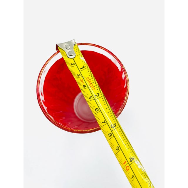 Mid-Century Goddess/Princess Cocktail Glasses- Set of 7 For Sale - Image 10 of 11