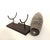 Tibetan Dzi Bead "Thousand Eye" Sculpture With Stand For Sale - Image 4 of 7