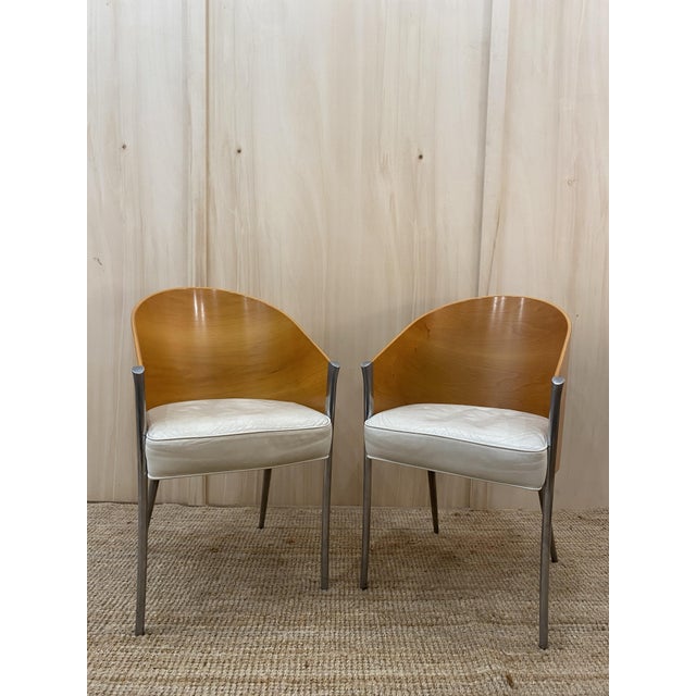 King Costes Armchairs by Philippe Starck, 1990, Set of 2 For Sale - Image 11 of 13