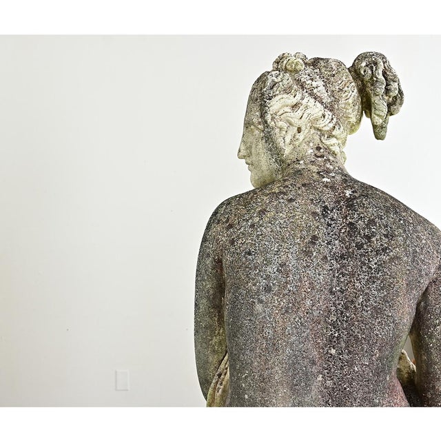 Early 20th Century English Reproduction Statue of the Venus Italica For Sale In Baton Rouge - Image 6 of 15