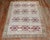 Vintage Zabihi Collection Turkish Kars Beautiful Floral Rug - 5'7" x 7'11" For Sale In New York - Image 6 of 11