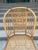 Vintage Blonde Bamboo Accent Chair. Cain seat is in excellent condition. Beautiful detail and design. Please review all...