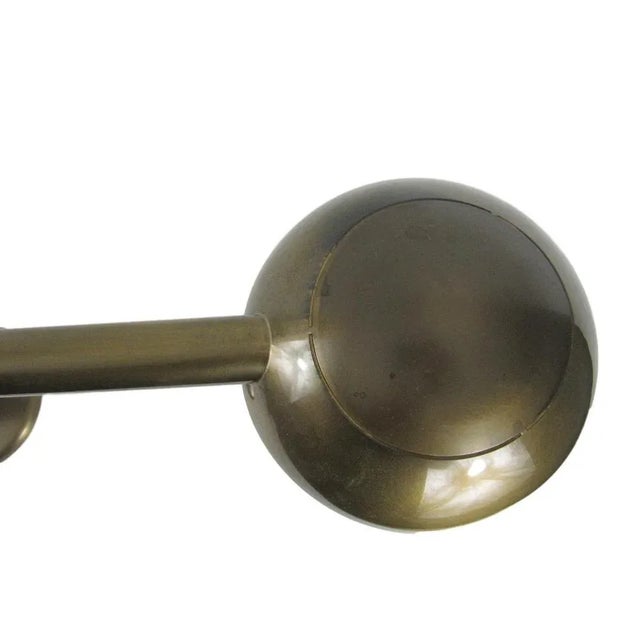 1970s Mid-Century Desk Lamp in Brass by Florian Schulz For Sale - Image 5 of 10