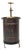 Primitive Industrial Copper Pressure Vessel with Brass Pump, Europe, 1920 For Sale