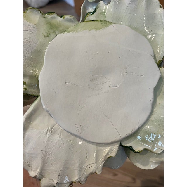 Mid 20th Century Vintage Capodimonte Floral Centerpiece For Sale - Image 5 of 8