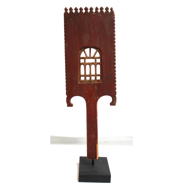 1940s Folk Art Weavers Distaff Item B. For Sale - Image 5 of 11