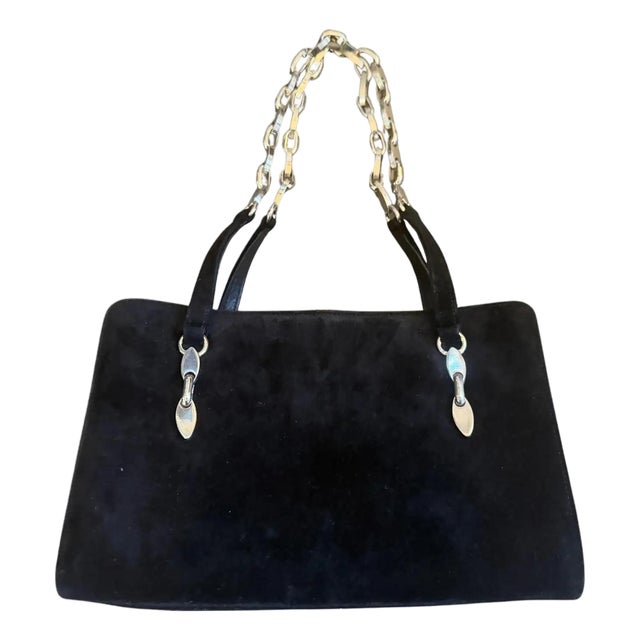 1980s Black Cut Velvet and Silver Plated Hardware Italian Evening Bag For Sale