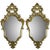 Wood Gilded Carved Wooden Mecca Mirrors, Set of 2 For Sale - Image 7 of 7