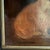 Distressed Antique Dog Oil Painting Framed, Late 1800's Portrait of a Dog For Sale - Image 14 of 18